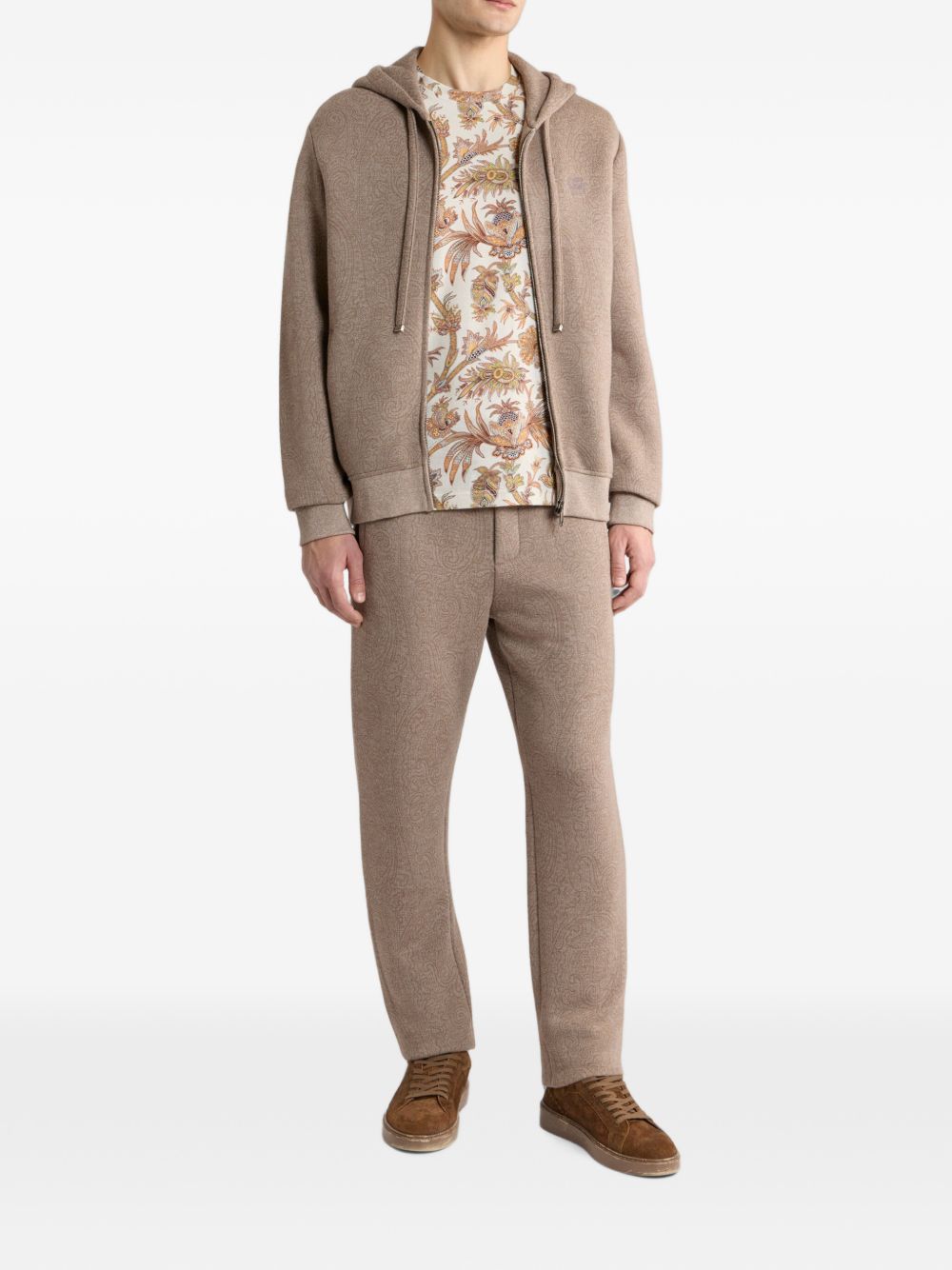 Etro MRMB0025 felpa uomo bicolore