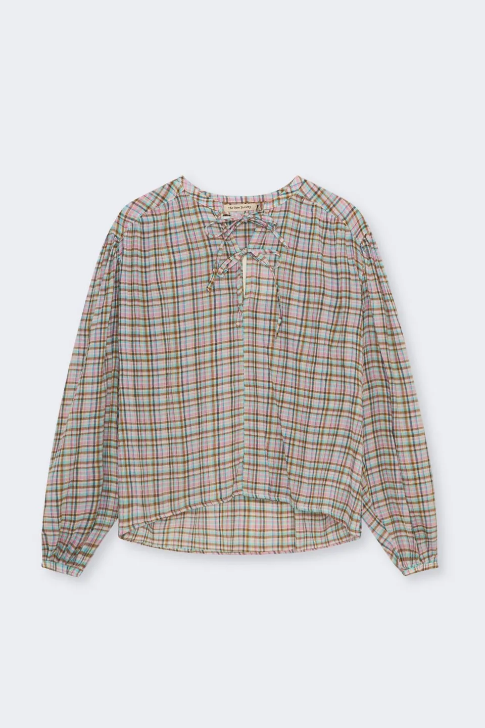 The New Society Zinnia camicia donna Zinnia Check