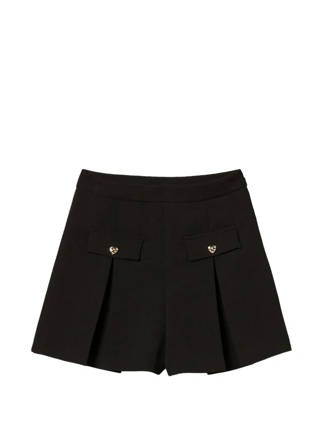 Twinset 262TP2042 pantaloni corti nero donna