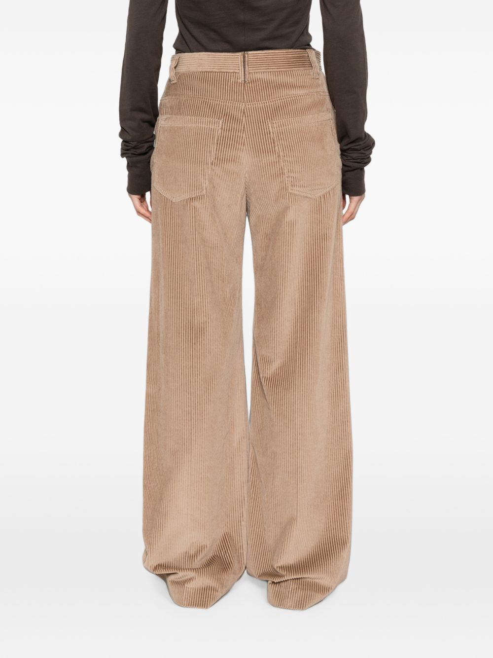 Brunello Cucinelli MA180P8724 pantaloni cappuccino donna