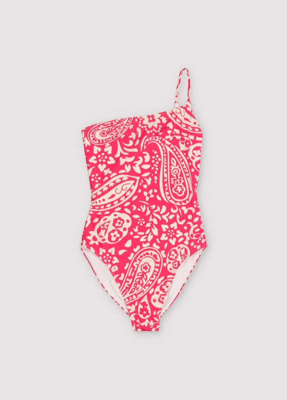 The New Society Costume Intero Donna Fucsia Monospalla