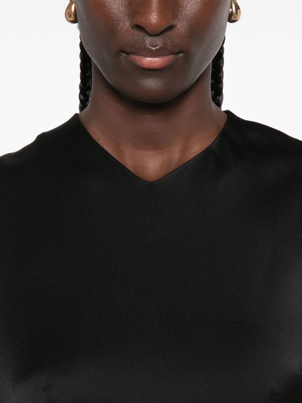 Victoria Beckham 1326WDR007380E Abito Midi Nero