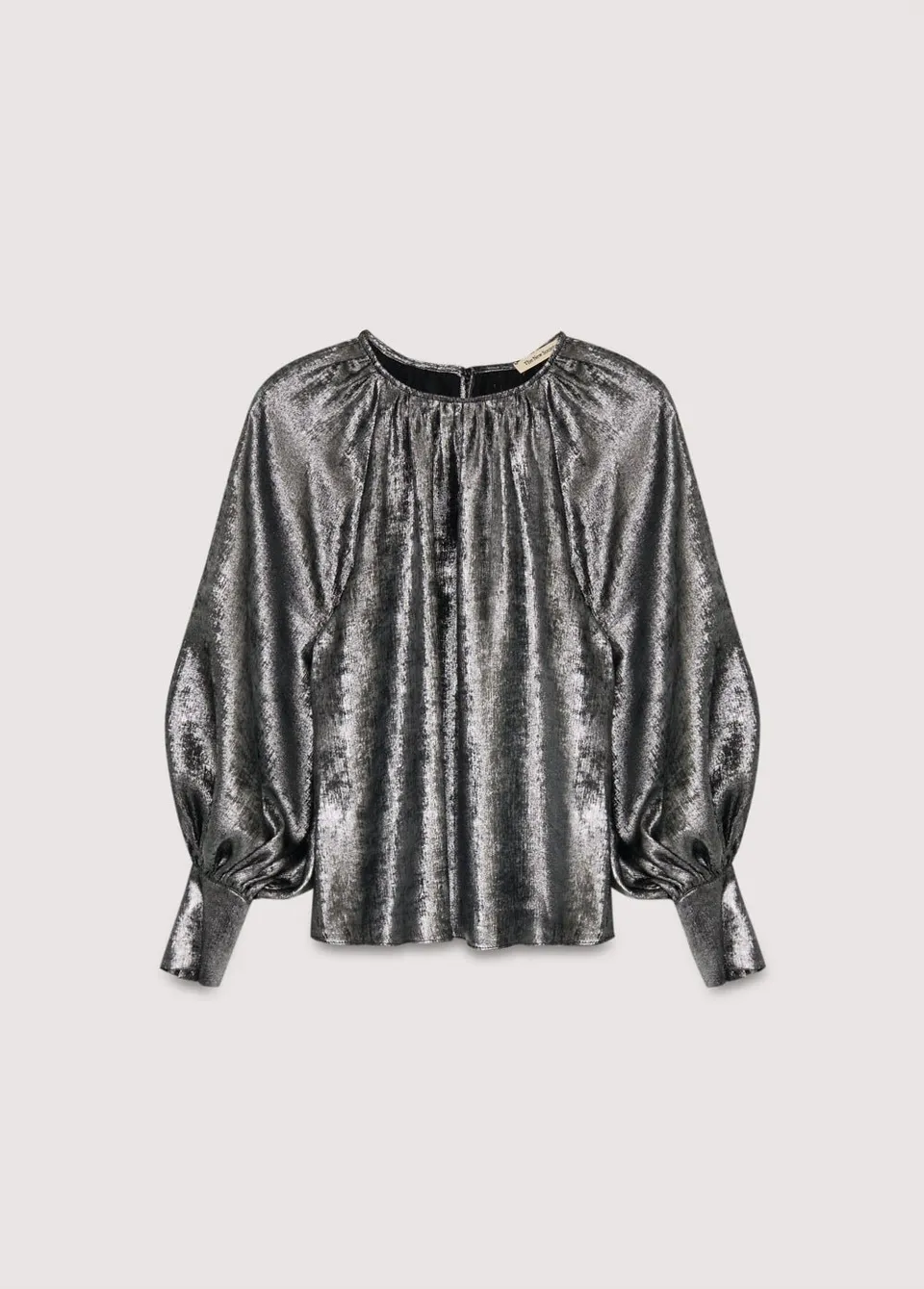 The New Society Uxia Woman Blouse blusa argento