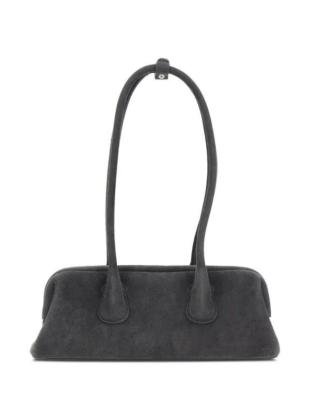 Osoi 26FB01018324 borsa a mano mud scamosciata
