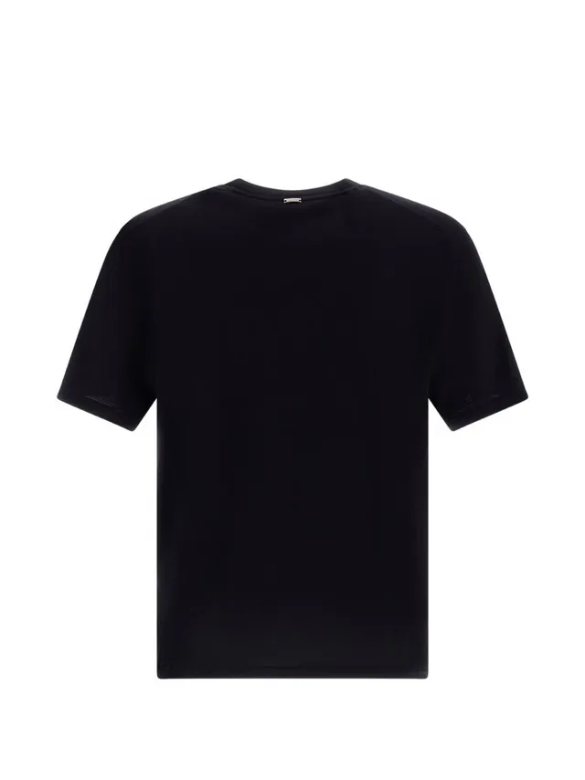 Herno JG00054UR t-shirt blu navy cotone