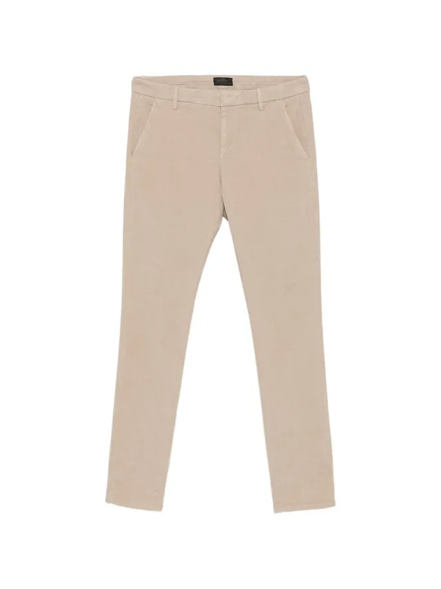 Dondup UP235 jeans uomo beige denim
