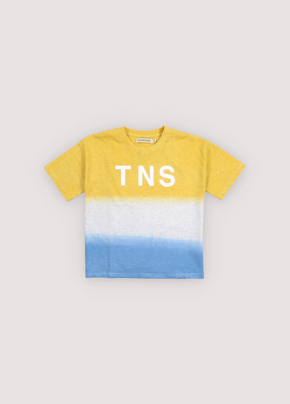 The New Society Tie Dye T-Shirt maglietta mimosa cotone bimbo