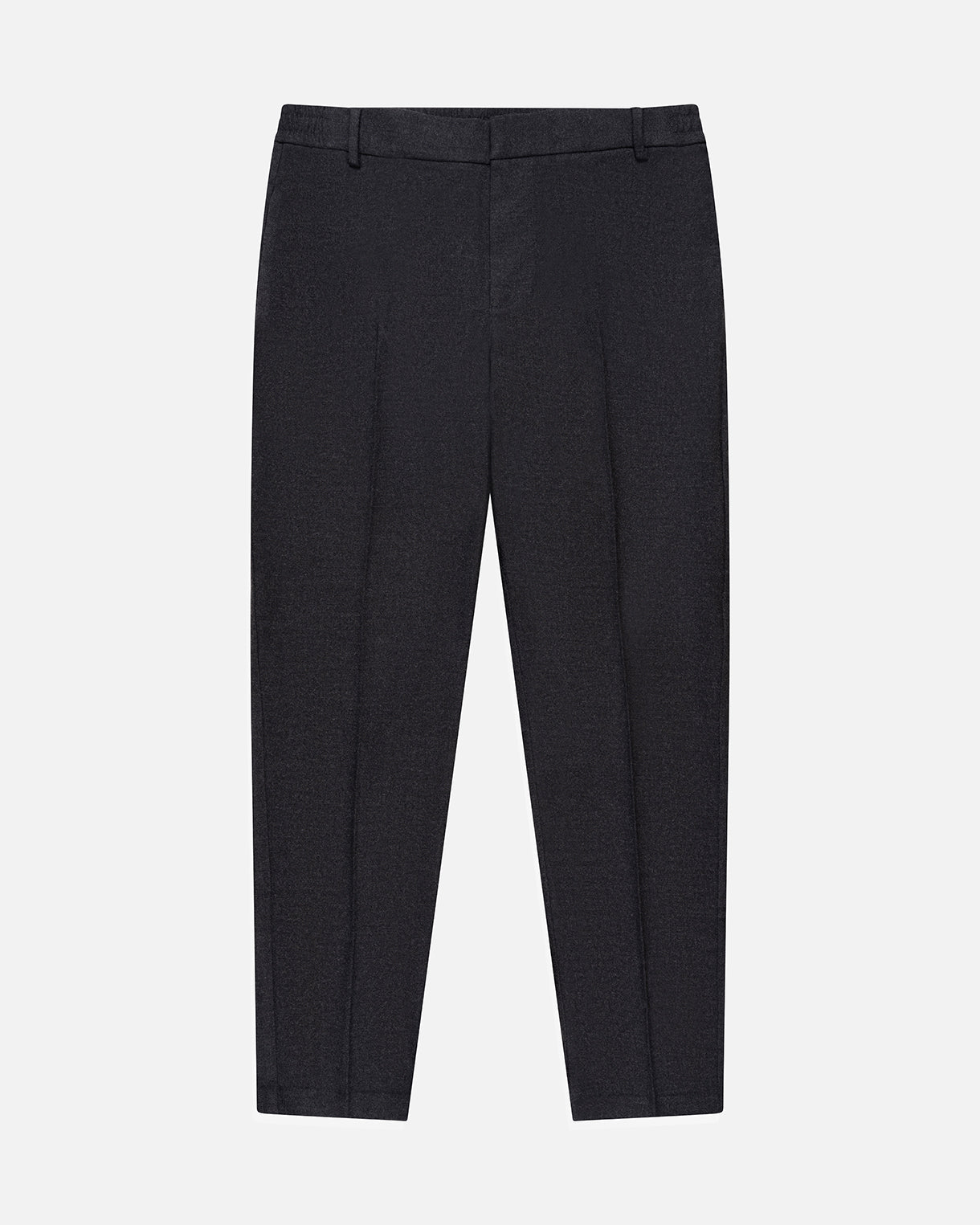 GOODPEOPLE Bueno pantaloni regular antracite elasticizzati