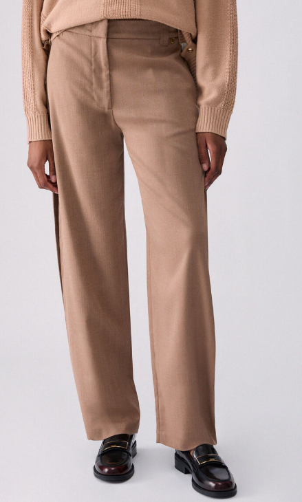 Liu Jo WF6087T732A Pantaloni Donna Camel