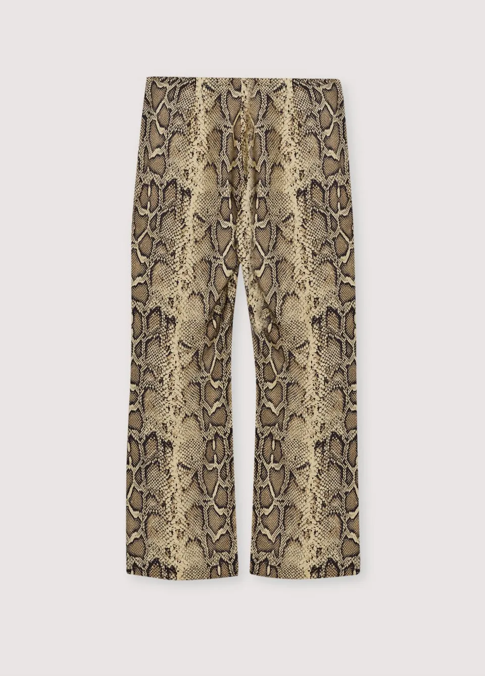 The New Society Nettle pantaloni donna pitonati viscosa