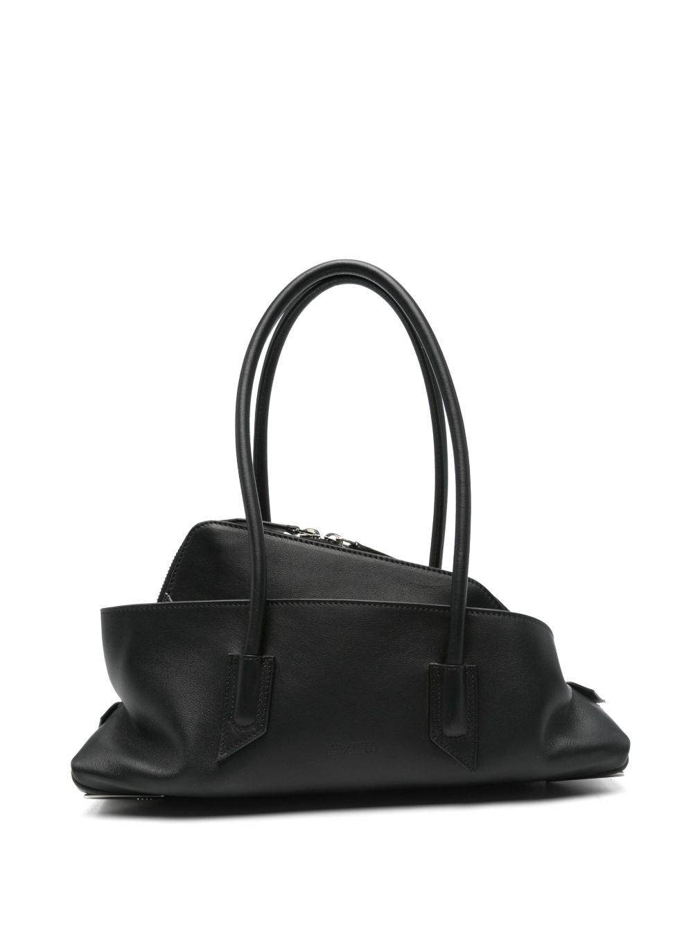 The Attico 250WAH00058 borsa a mano nera pelle
