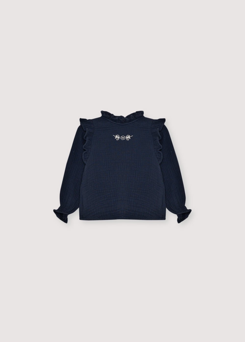 The New Society Maitea camicetta bebè blu navy 6 mesi