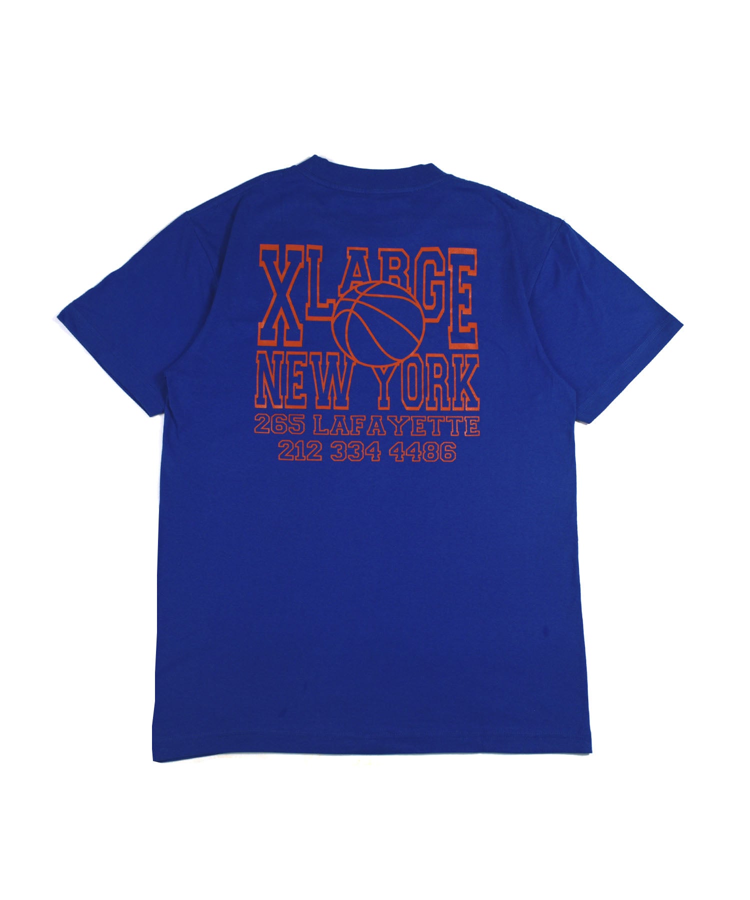 X-Large Nyc B-Ball maglietta maniche corte cotone