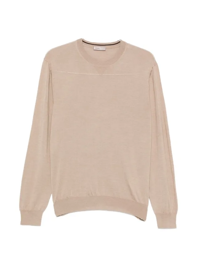 Herno MG00043UR maglia beige uomo