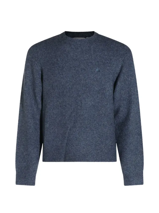 Carhartt WIP I035394 felpa blu uomo