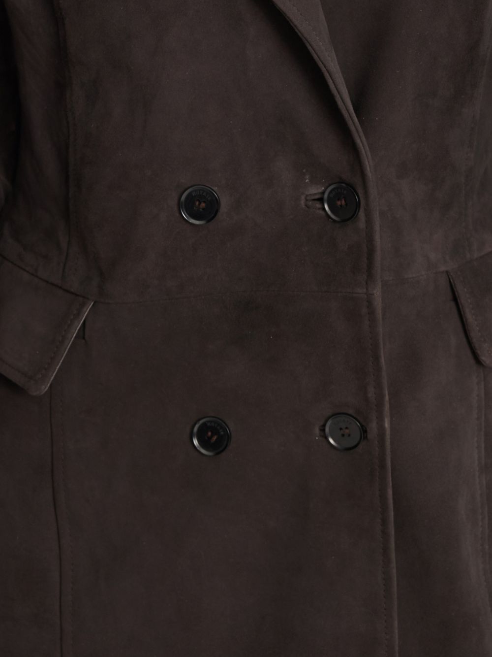 Rotate 1165031111 Ganache cappotto donna cioccolato pelle