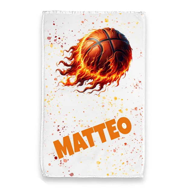 Mr. Gadgets Pallone Basket asciugamano bambini spugna