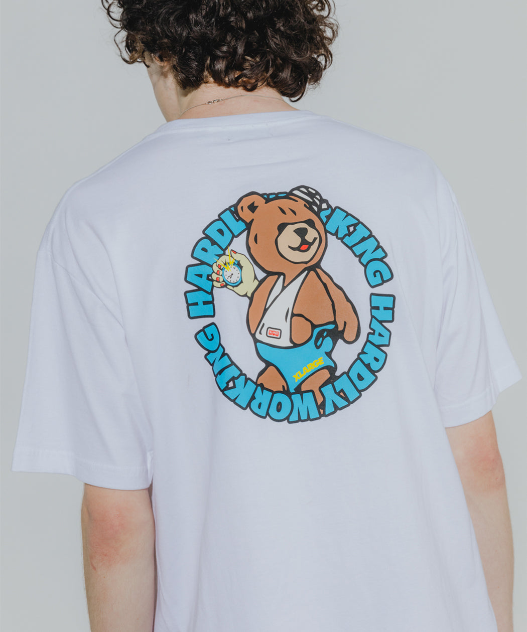 X-Large Hardly Working Pocket T-shirt cotone