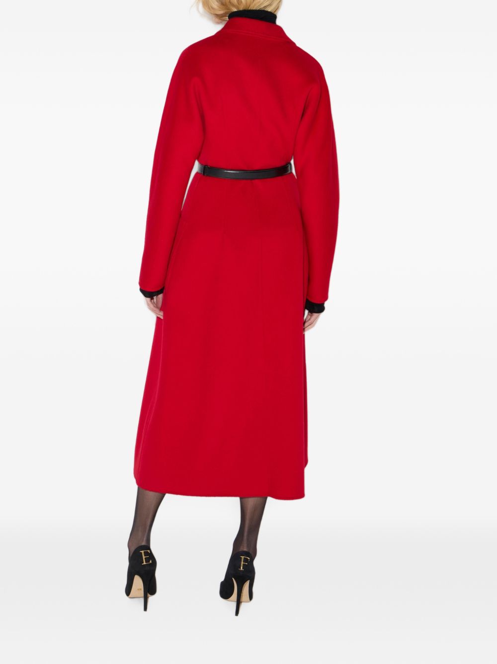 Elisabetta Franchi CP03D67E2 cappotto rosso