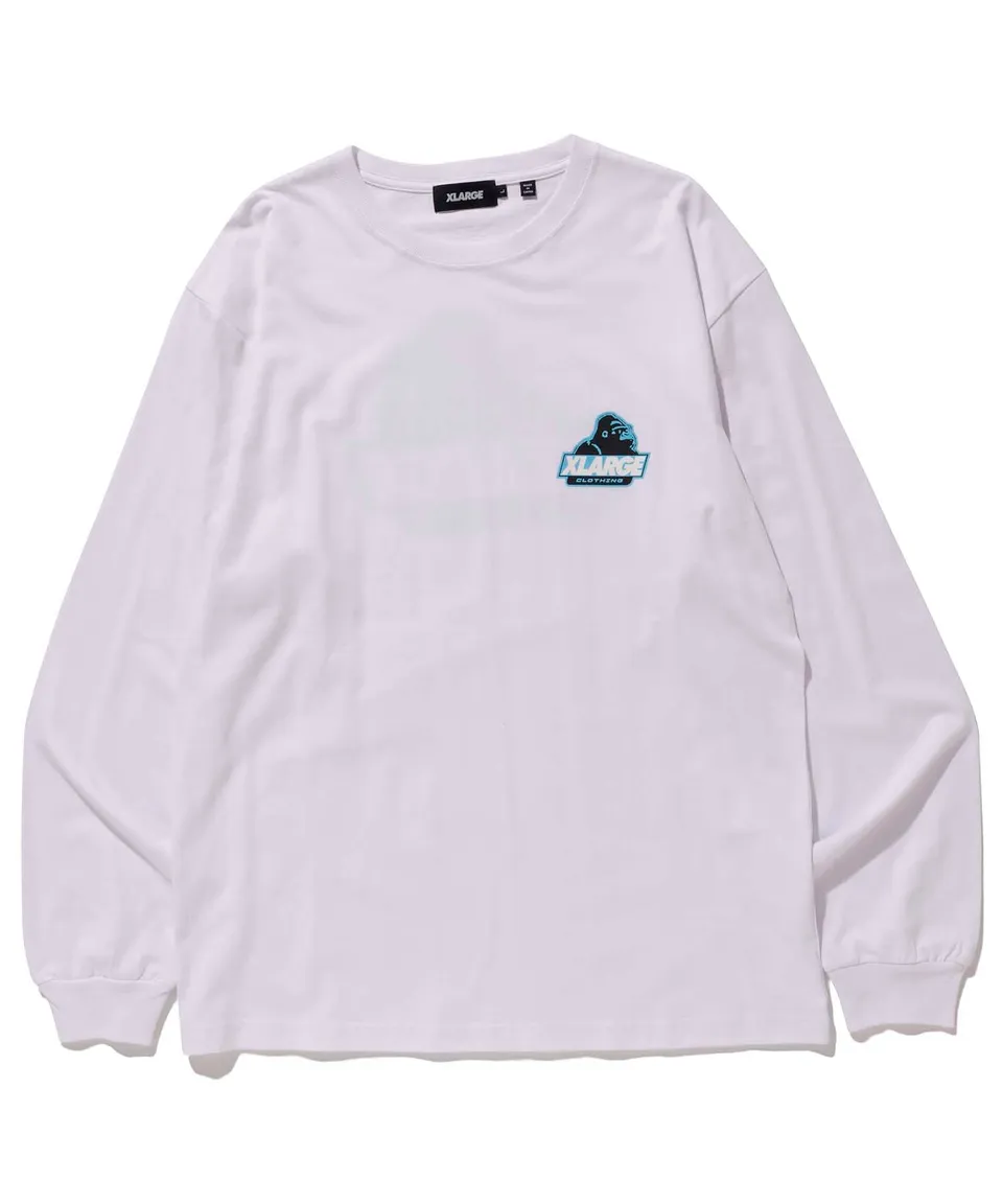 X-Large L/S Tee Old OG maglietta bianca cotone