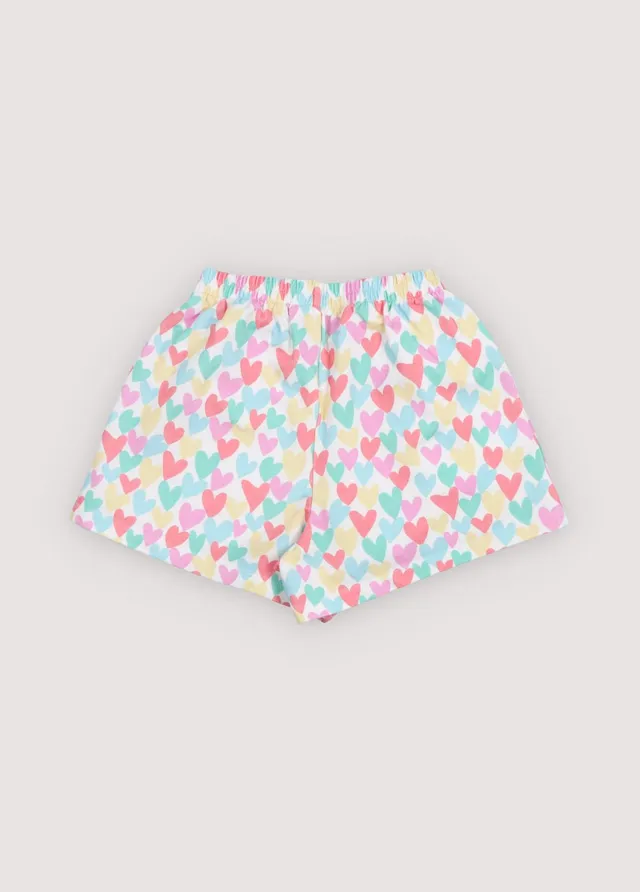 The New Society Anis shorts bimbo cuori 6 anni cotone