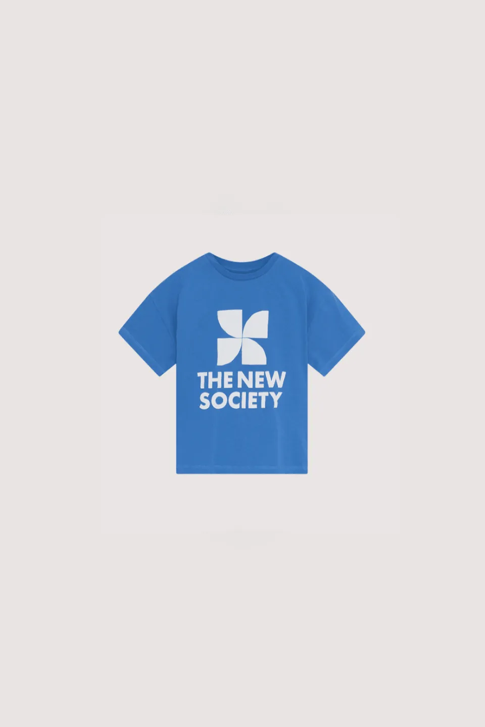 The New Society TNS Logo Tee Maglietta 6 Anni Iris Whisper