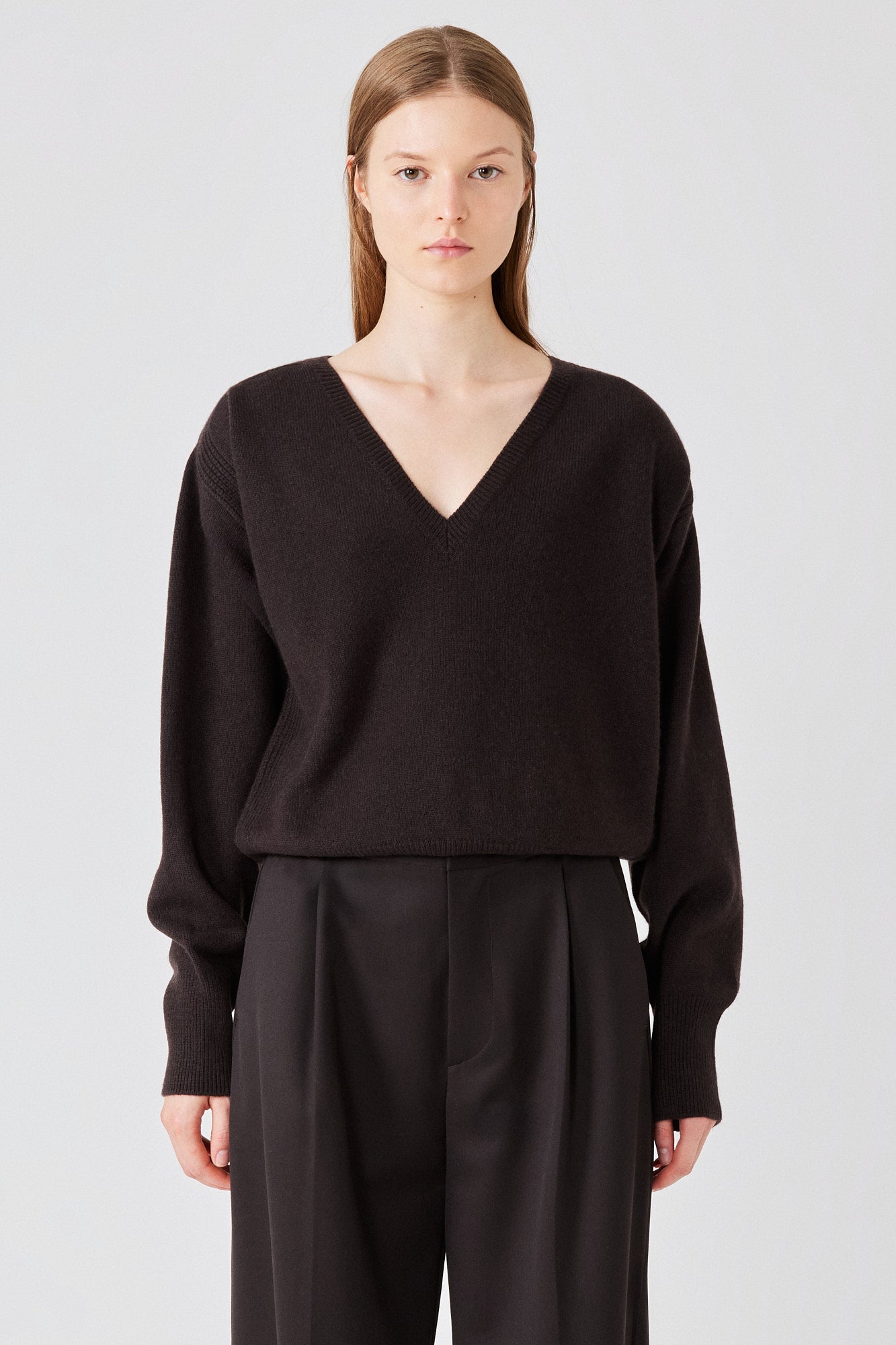 Sa Su Phi Lavinia maglione cashmere scollo a V donna
