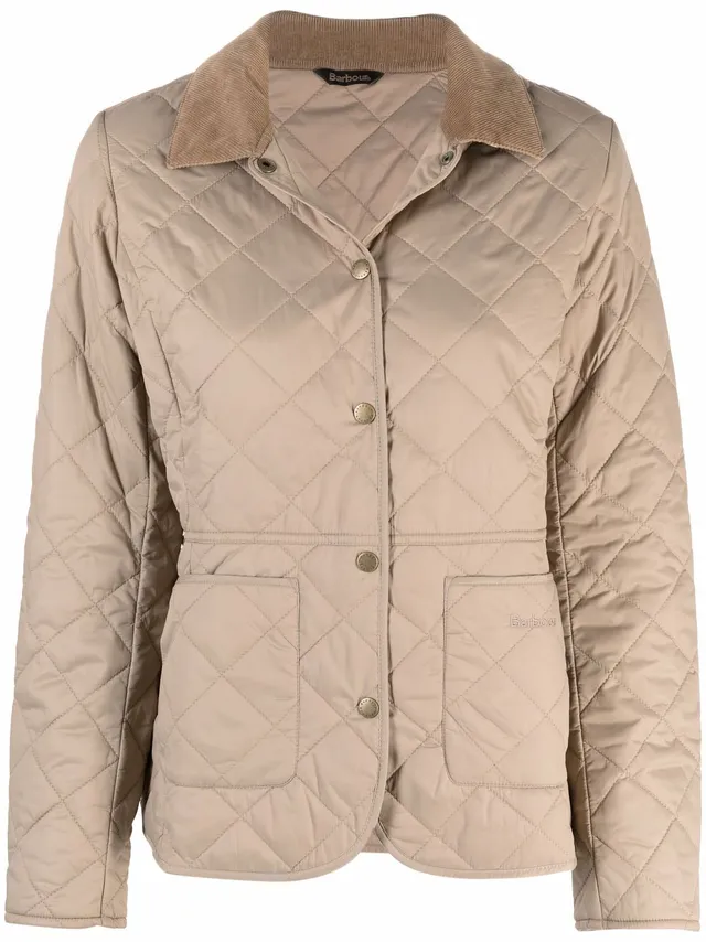Barbour LQU1012 giubbotto beige light trench donna