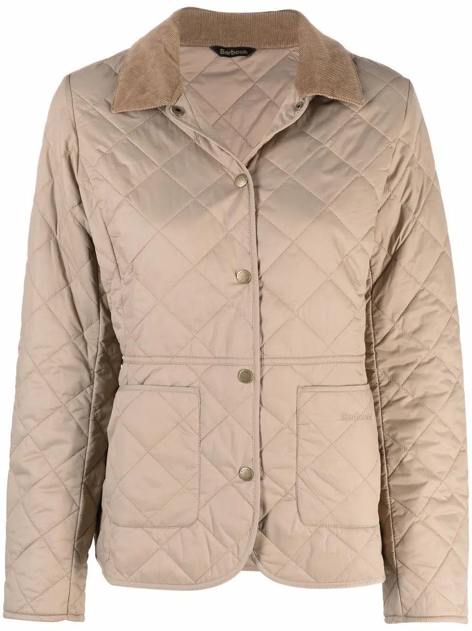 Barbour LQU1012 giubbotto beige light trench donna