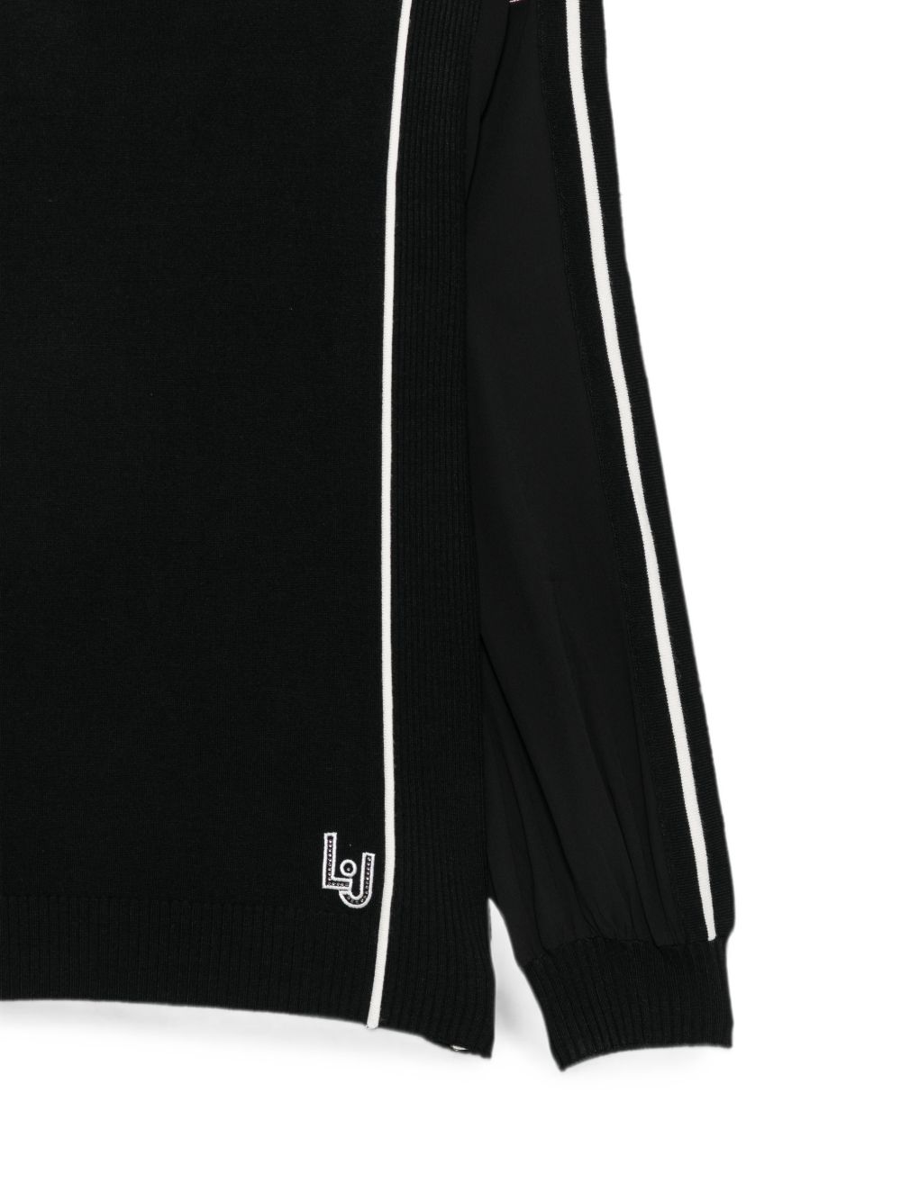 Liu Jo Sport TF6161MS49I maglia donna nero bianco