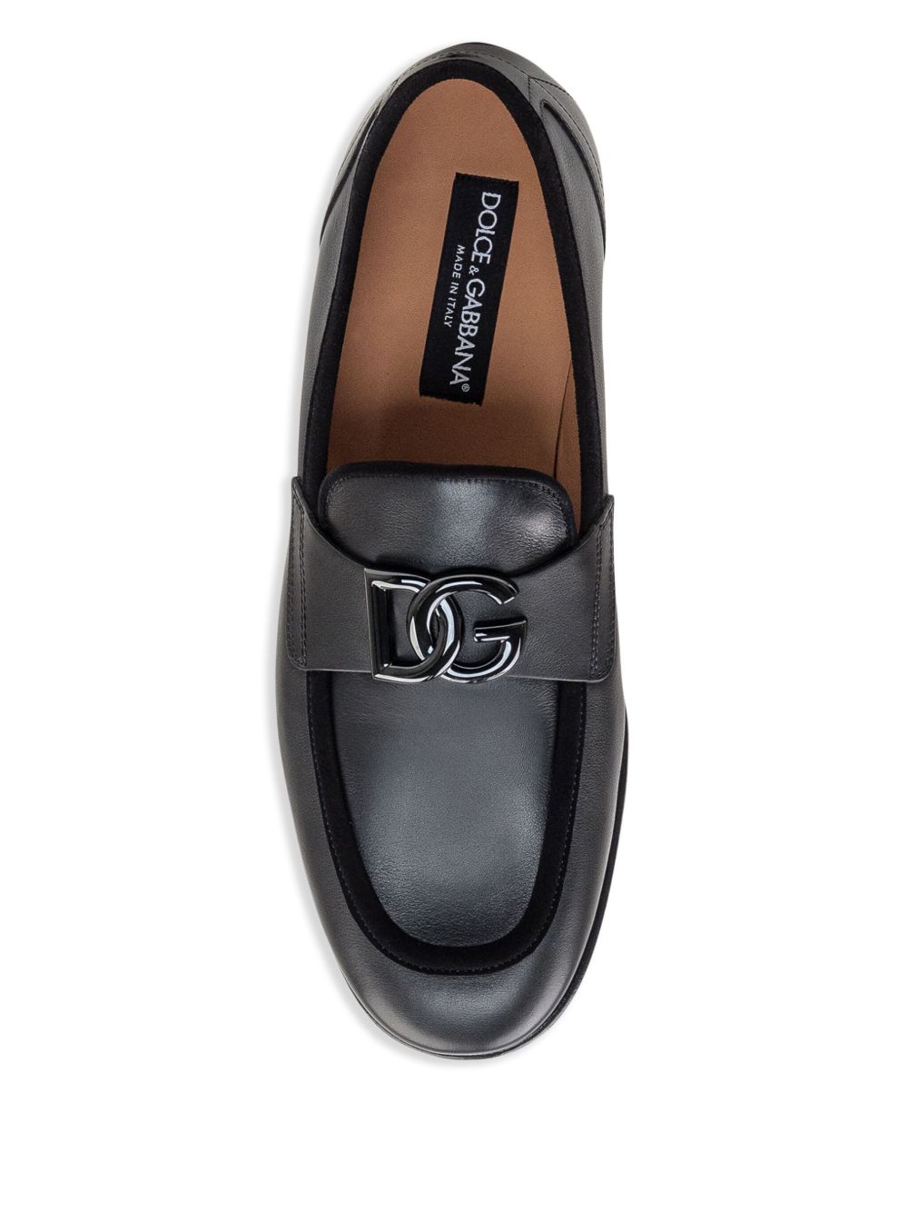 Dolce & Gabbana A50462 mocassini uomo neri pelle