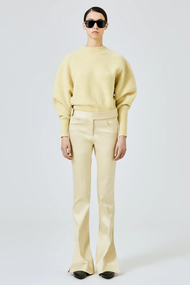 Sa Su Phi Elena pantaloni gialli stretch