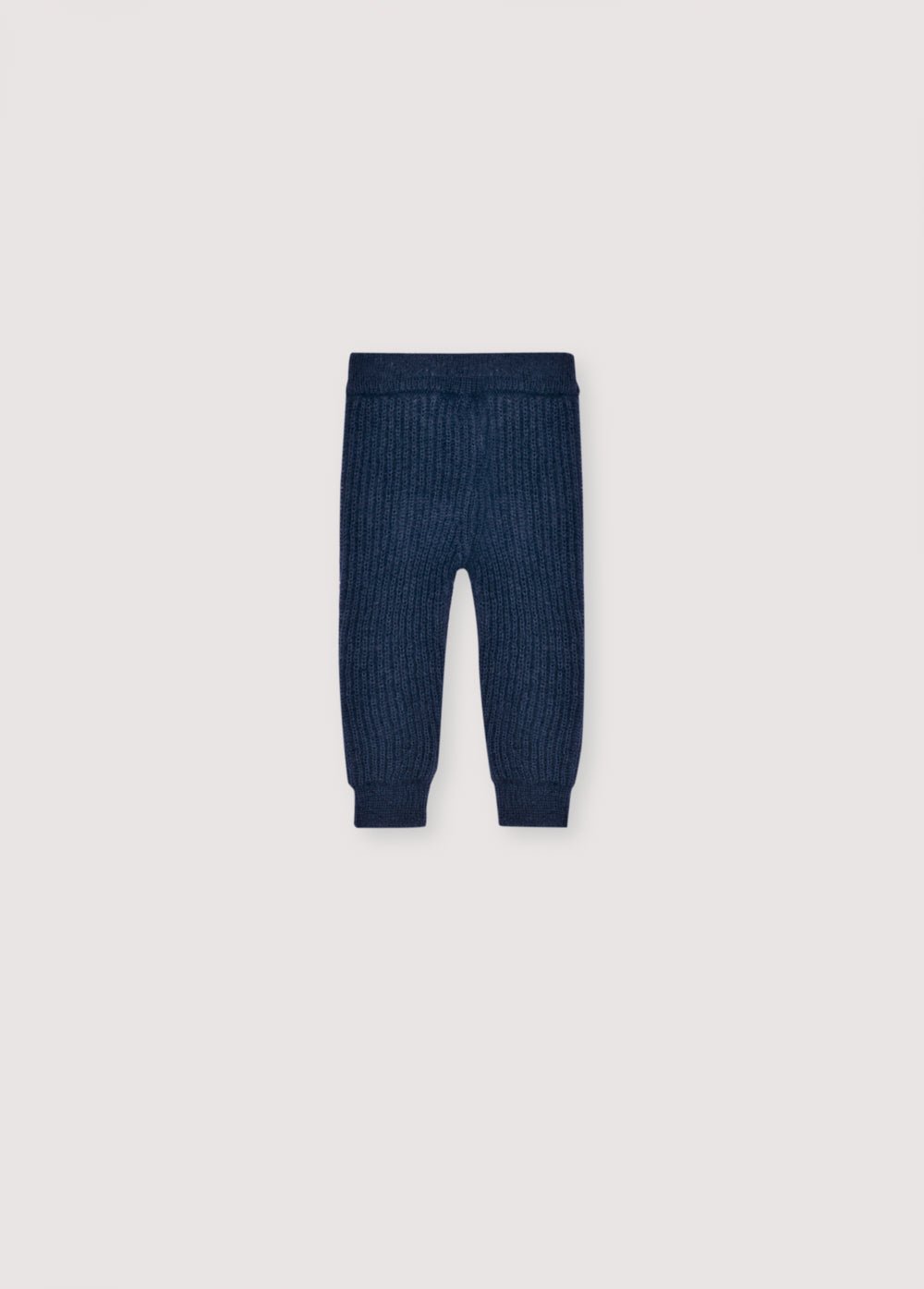 The New Society Lina Baby Knit Pant leggings blu mohair