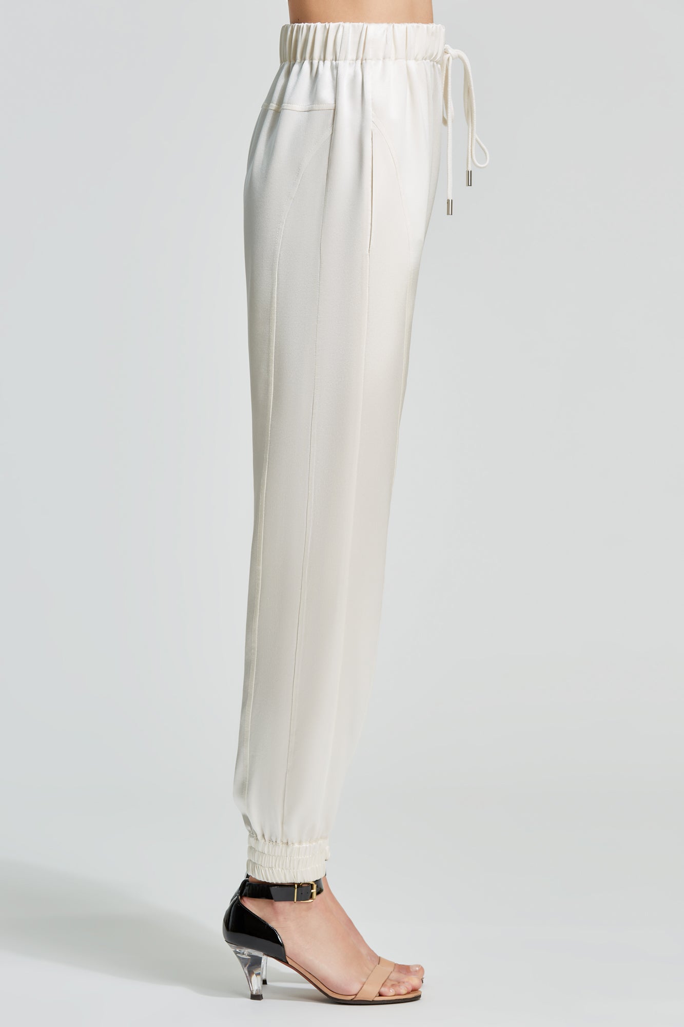 Sa Su Phi Valentina joggers raso avorio