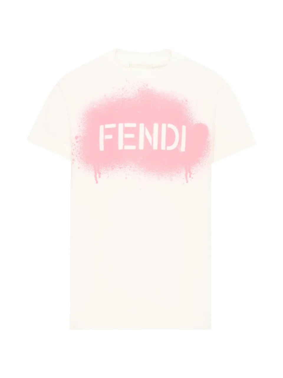 Fendi Kids JUI212 t-shirt bambina cotone girl