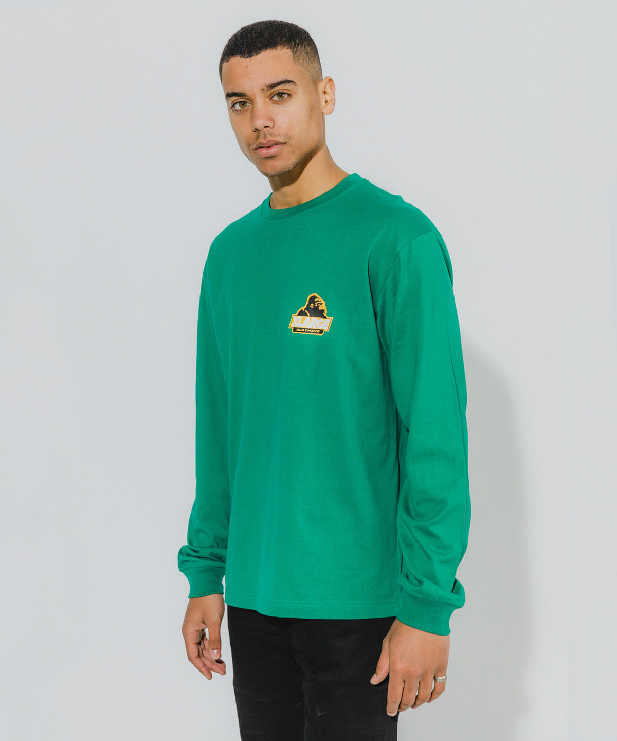 X-Large L/S Tee Old OG maglietta bianca cotone