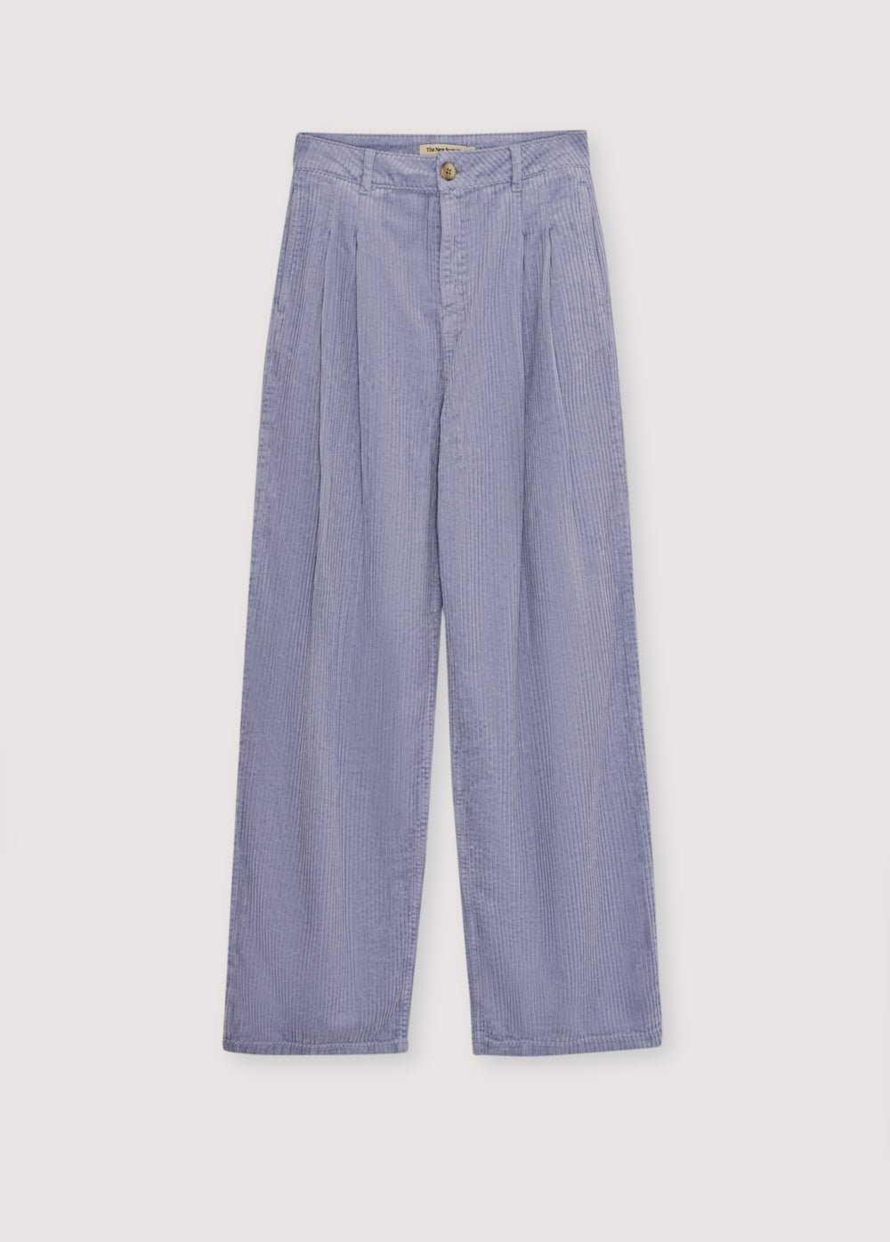 The New Society Nicol pantaloni donna Lilac Haze velluto