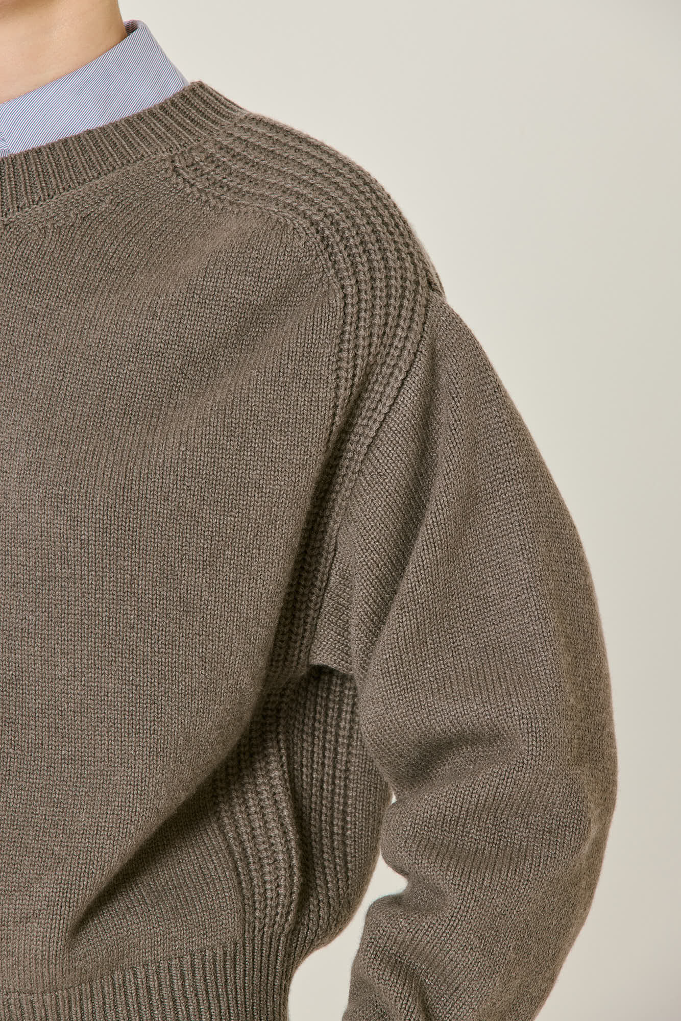Sa Su Phi maglione girocollo cashmere avorio