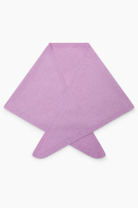 The New Society Breeze bandana viola lana merino cashmere