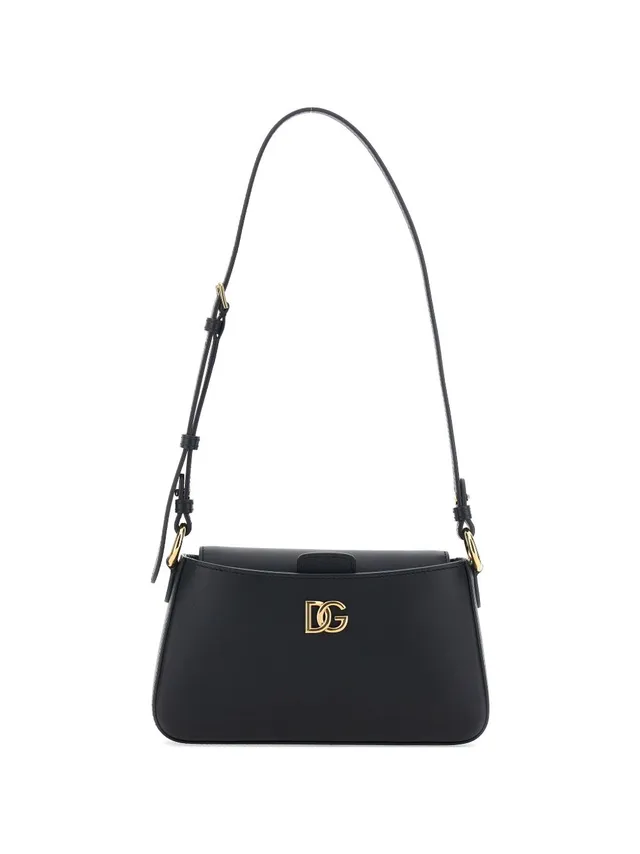 Dolce & Gabbana BI3466 borsa a mano nera pelle