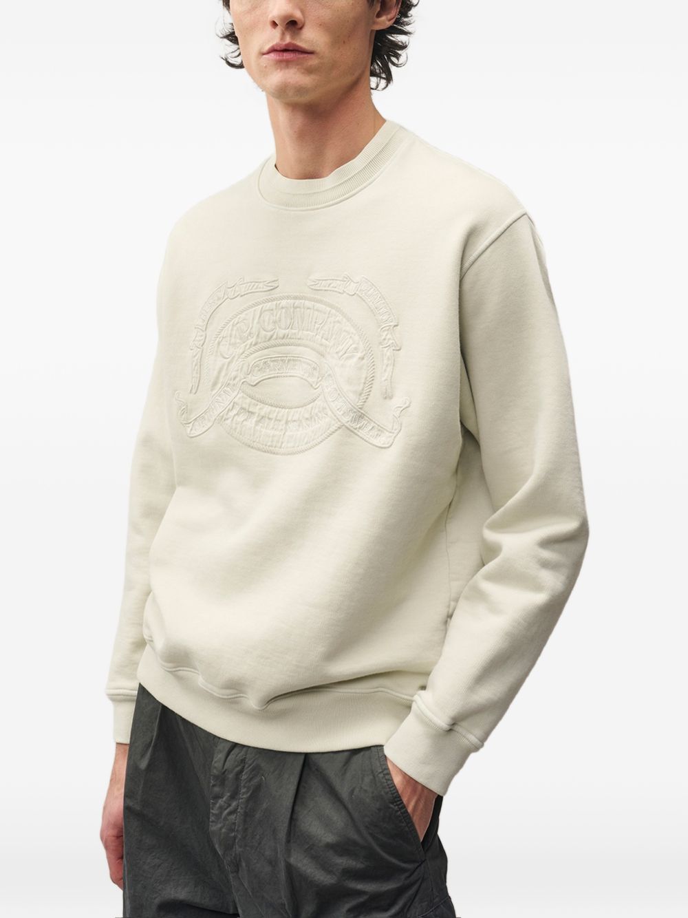 C.P. Company 21CMSS174A maglia uomo grigio invernale