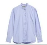 Barbour LSH1776 camicia donna blu chiaro