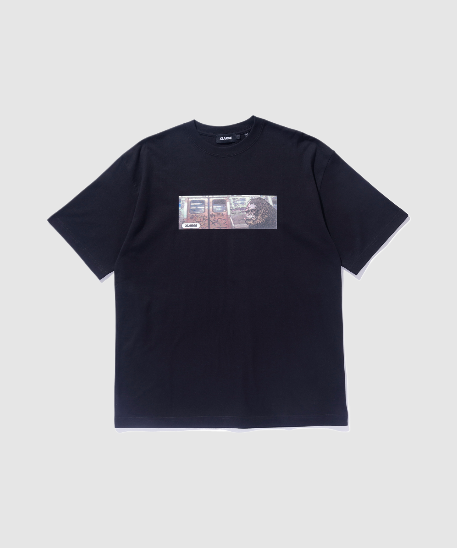 X-Large Subway maglietta verde cotone maniche corte