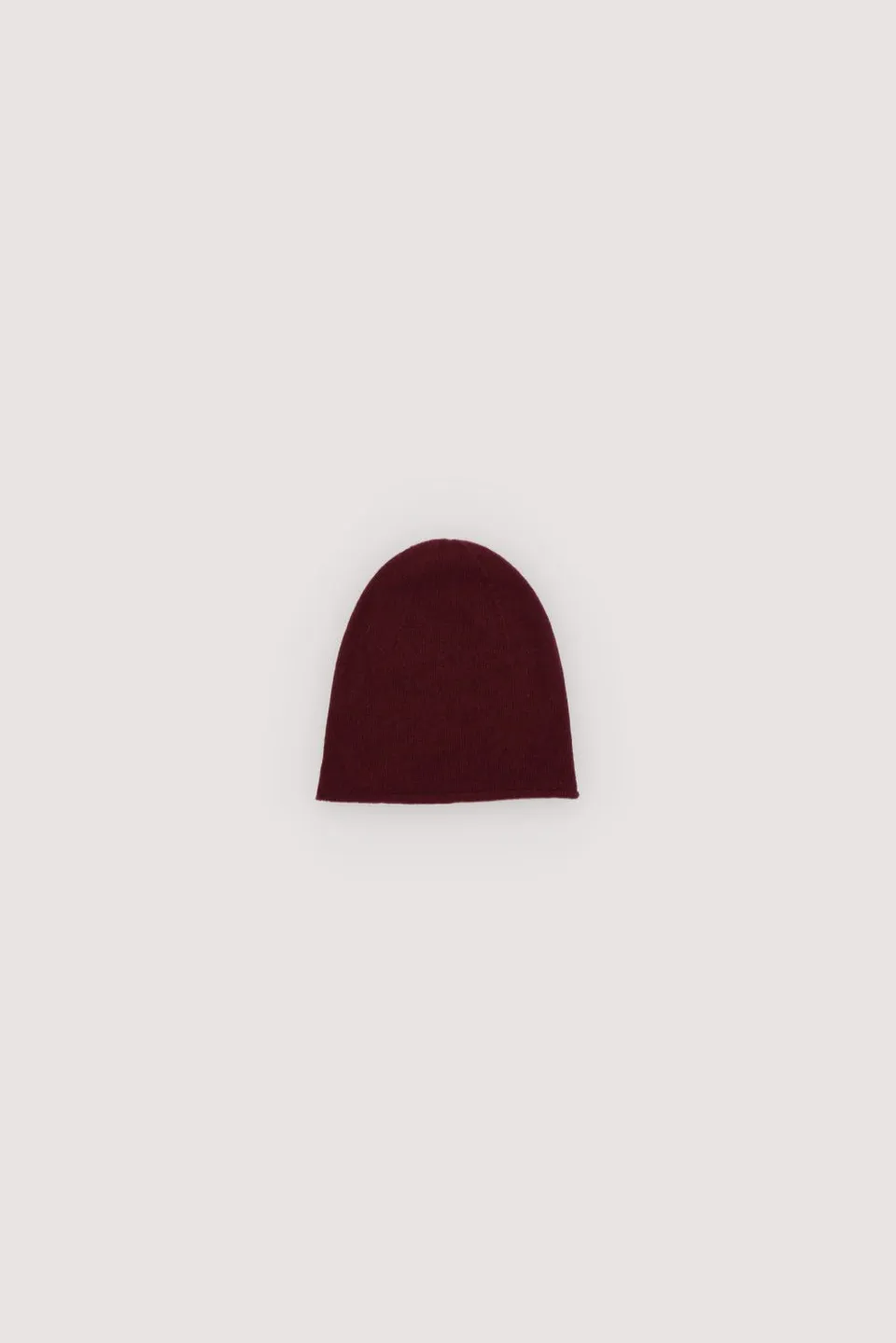THE NEW SOCIETY Agatha Berretto Donna Cashmere Prugna