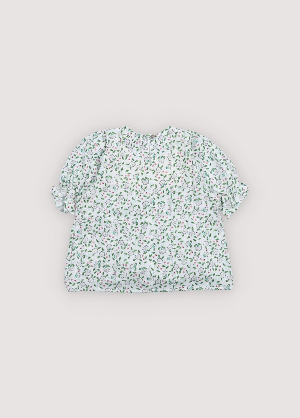 The New Society Tanatos blusa bambina 6 anni cotone fiori