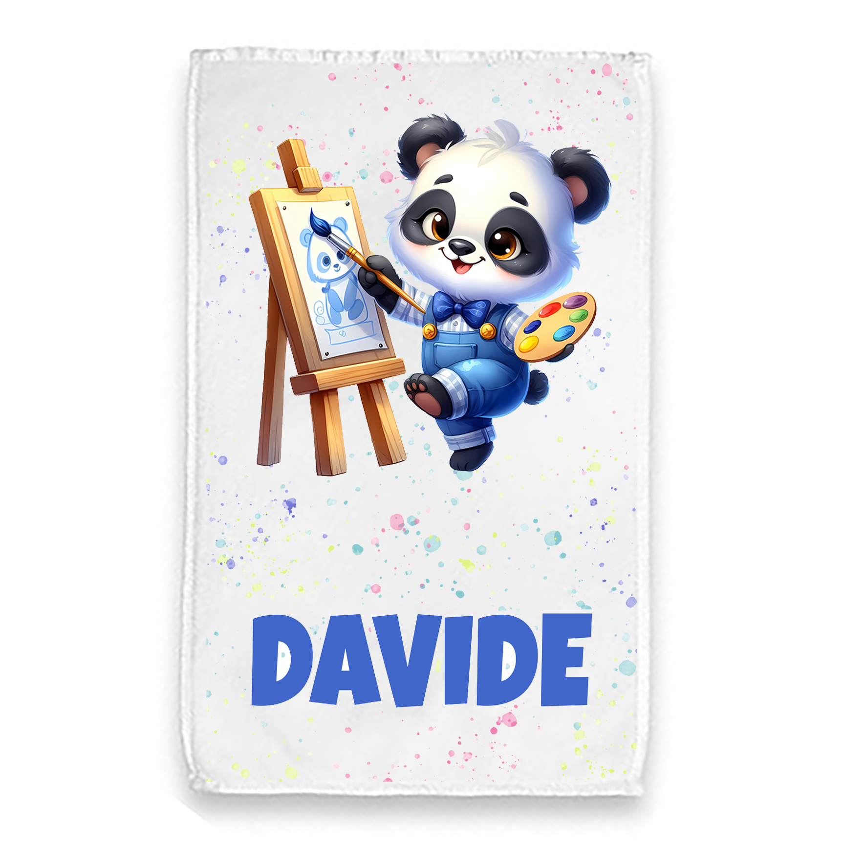 Mr. Gadgets asciugamano bambini panda dipinge spugna