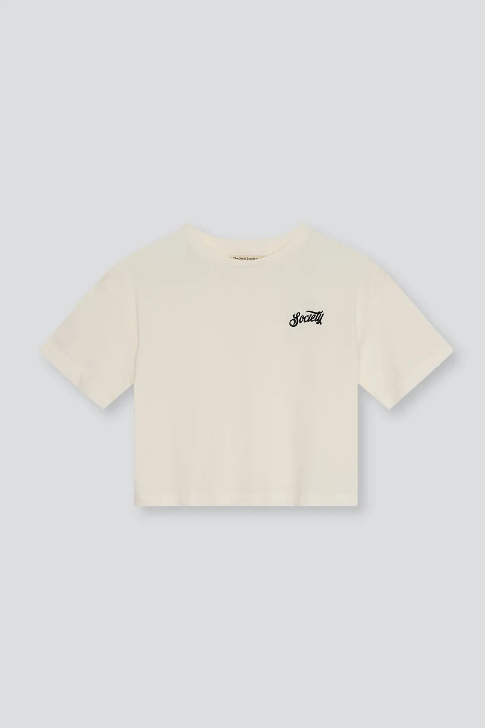The New Society Mazus T-Shirt Ecru 12 Anni Cotone