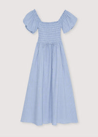 The New Society Cloe Abito Donna Midnight Pinstripes Cotone