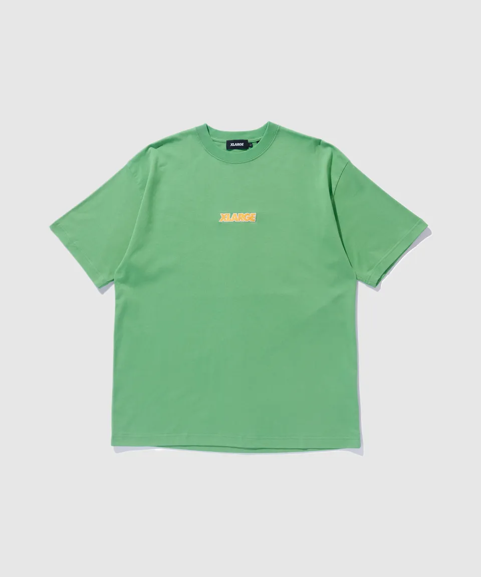 X-Large Standard Logo maglietta ricamo bianca L