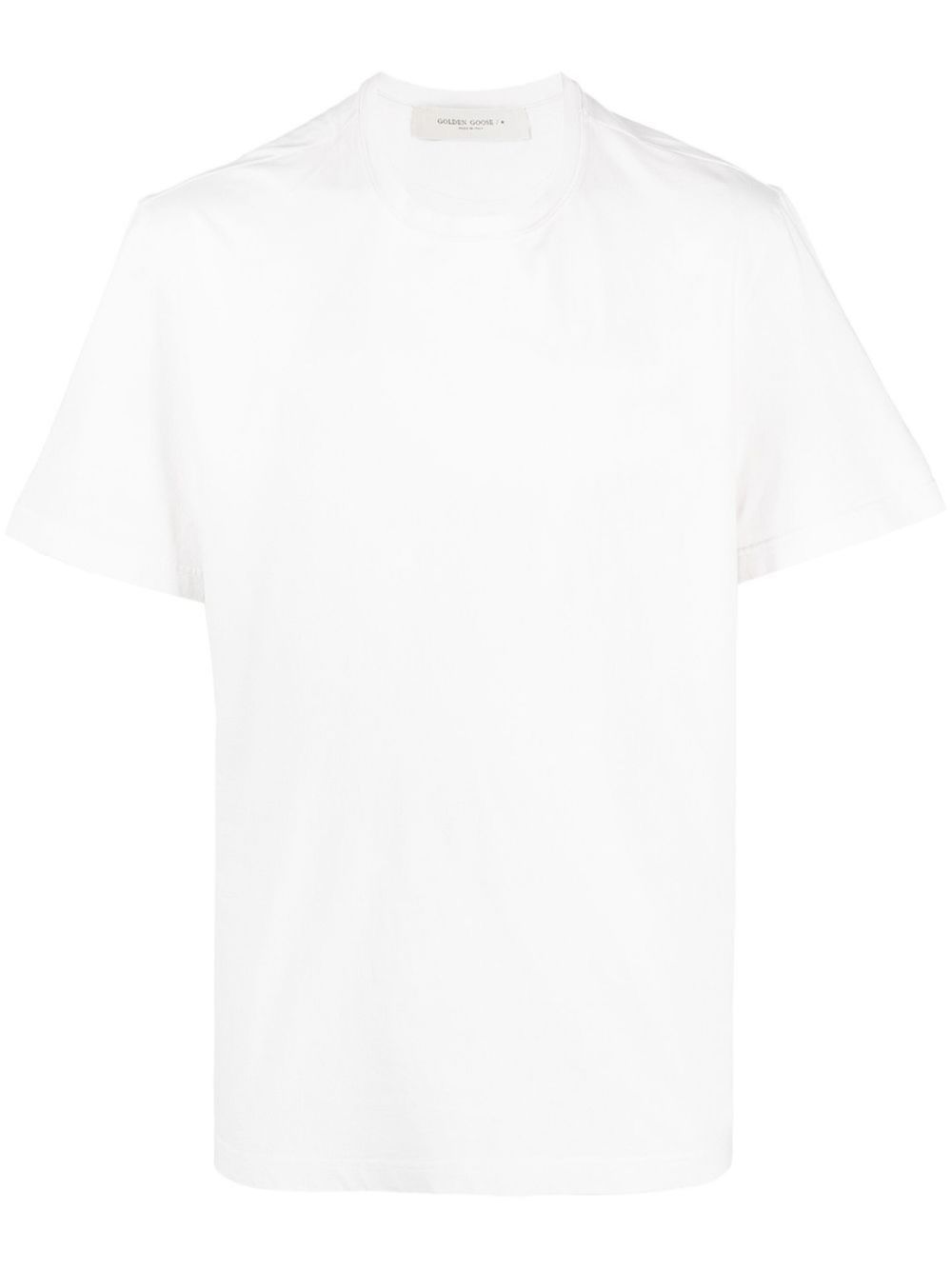 Golden Goose GMP01220 t-shirt uomo bianca cotone